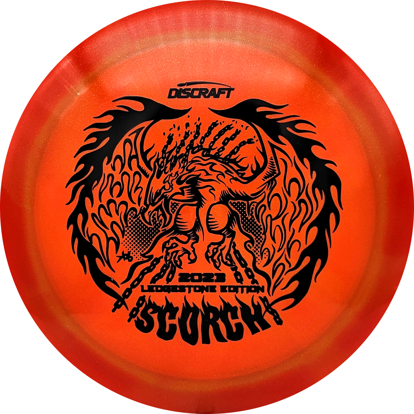 Discraft Z Metallic Swirl Scorch - Ledgestone 2023 - KJ Disc