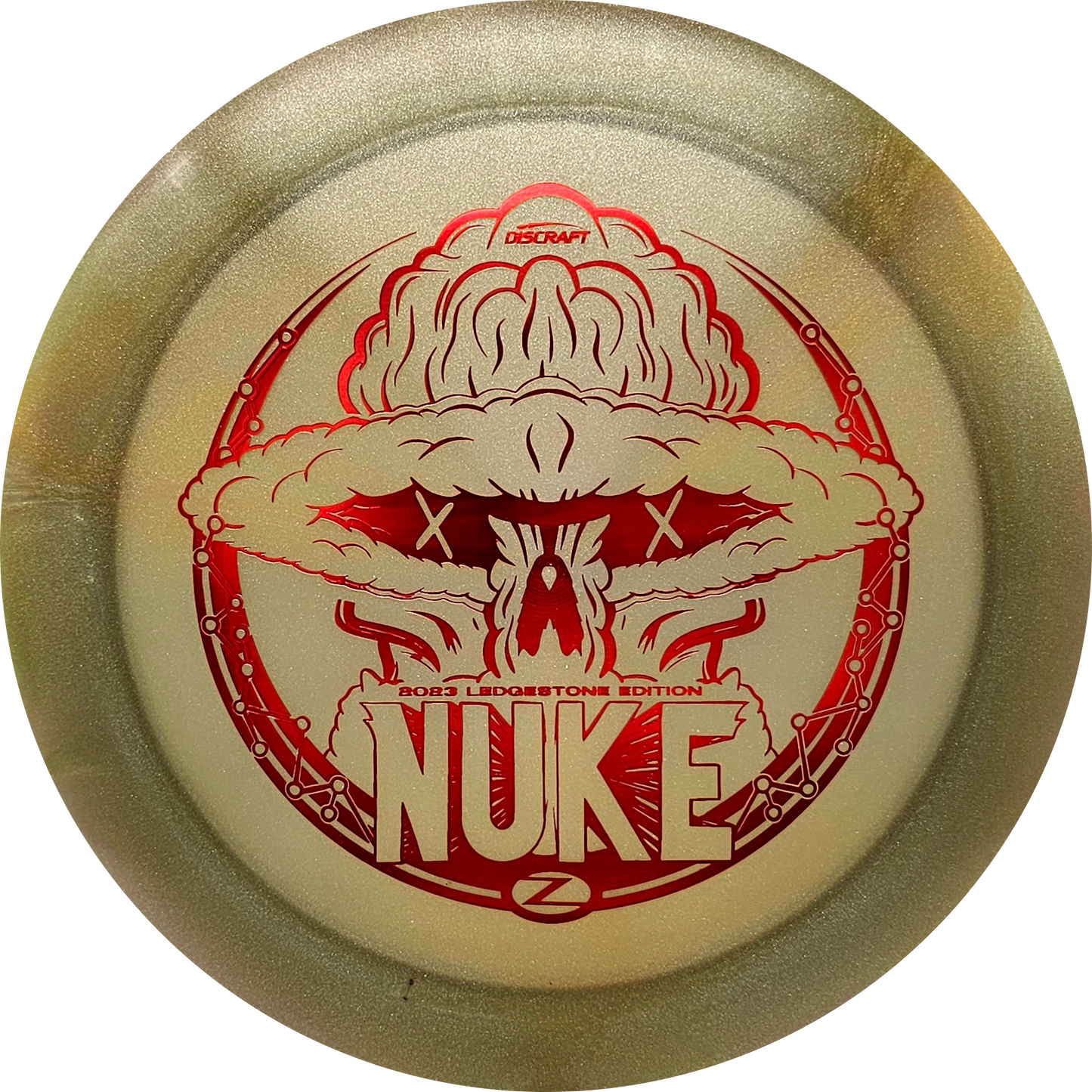 Discraft Z Metallic Swirl Nuke - Ledgestone 2023