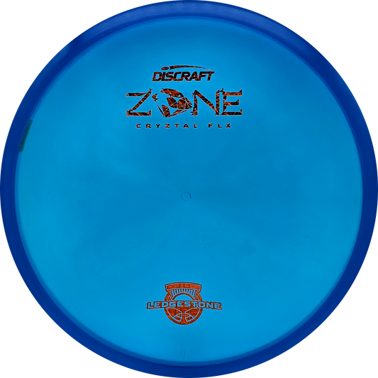 Discraft Zone Cryztal FLX - Limited Edition Mini Stamp Ledgestone - KJ Disc