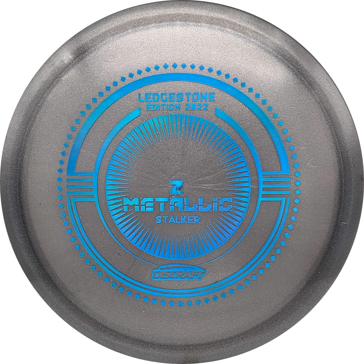 Discraft Z Metallic Stalker - Ledgestone 2022 - KJ Disc