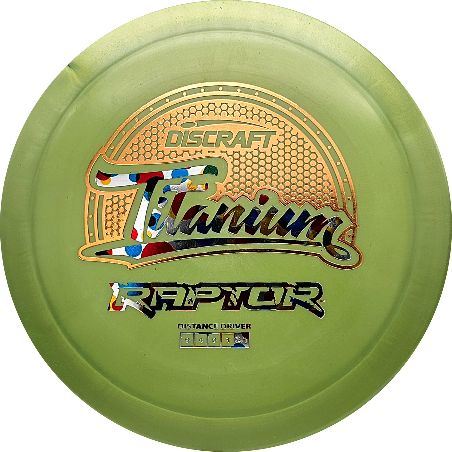 Discraft Titanium Raptor - KJ Disc