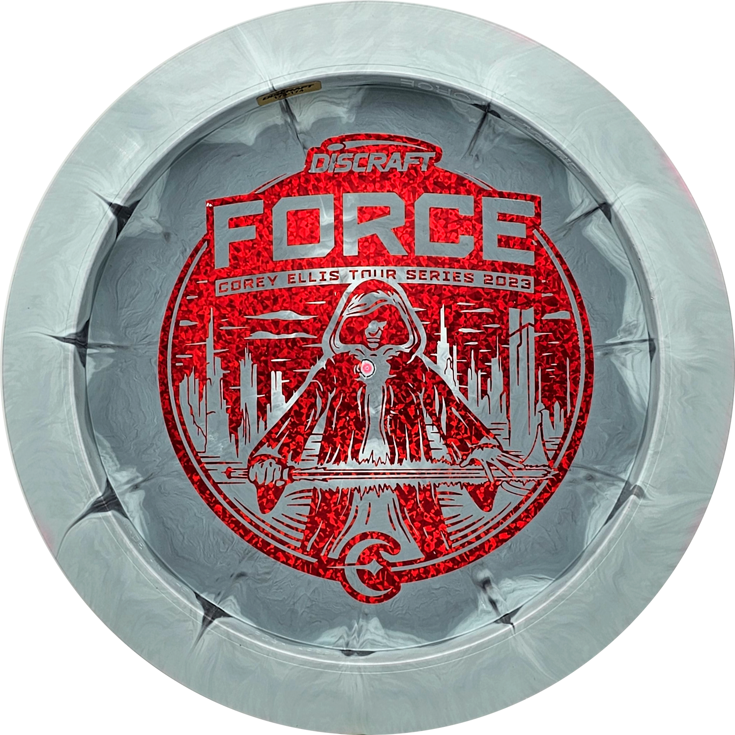 Discraft Bottom Stamp Force - Corey Ellis Tour Series 2023 - KJ Disc