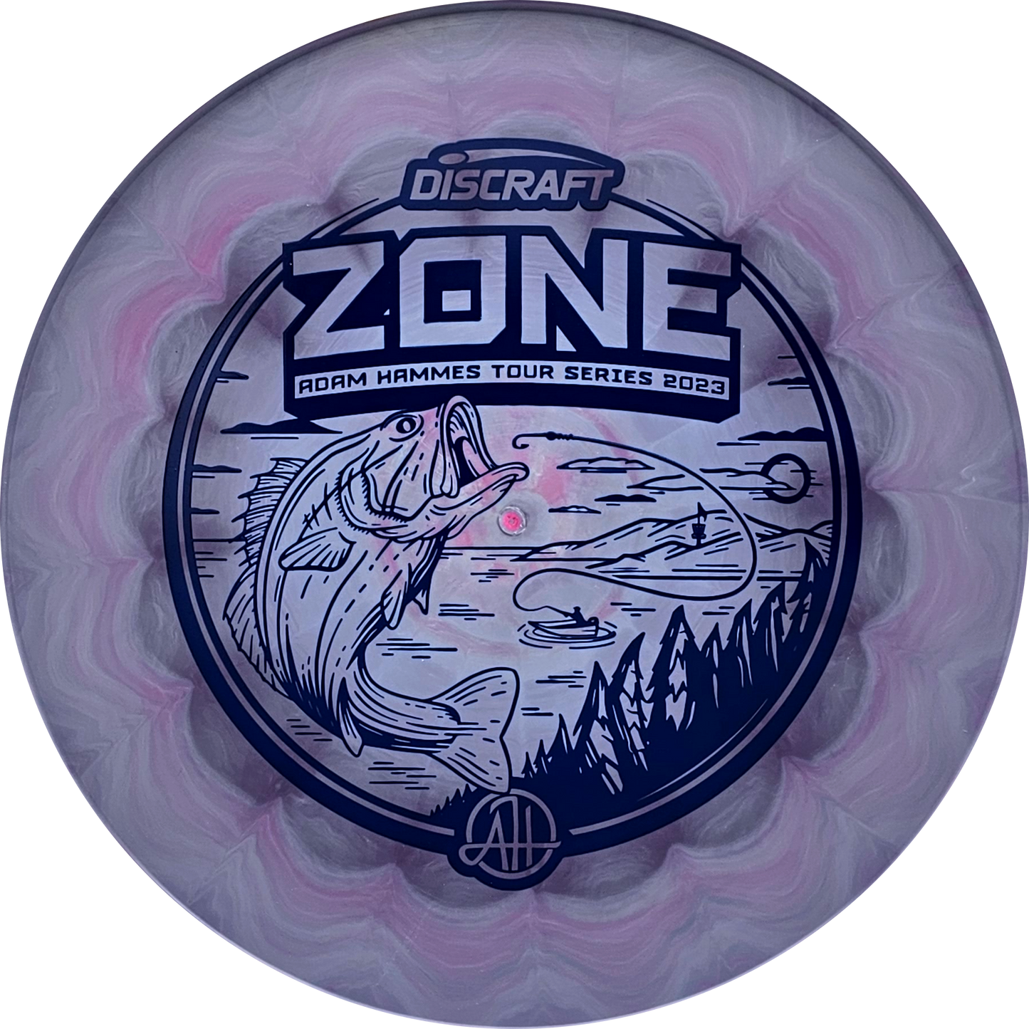 Discraft Bottom Stamp Zone - Adam Hammes Tour Series 2023 - KJ Disc