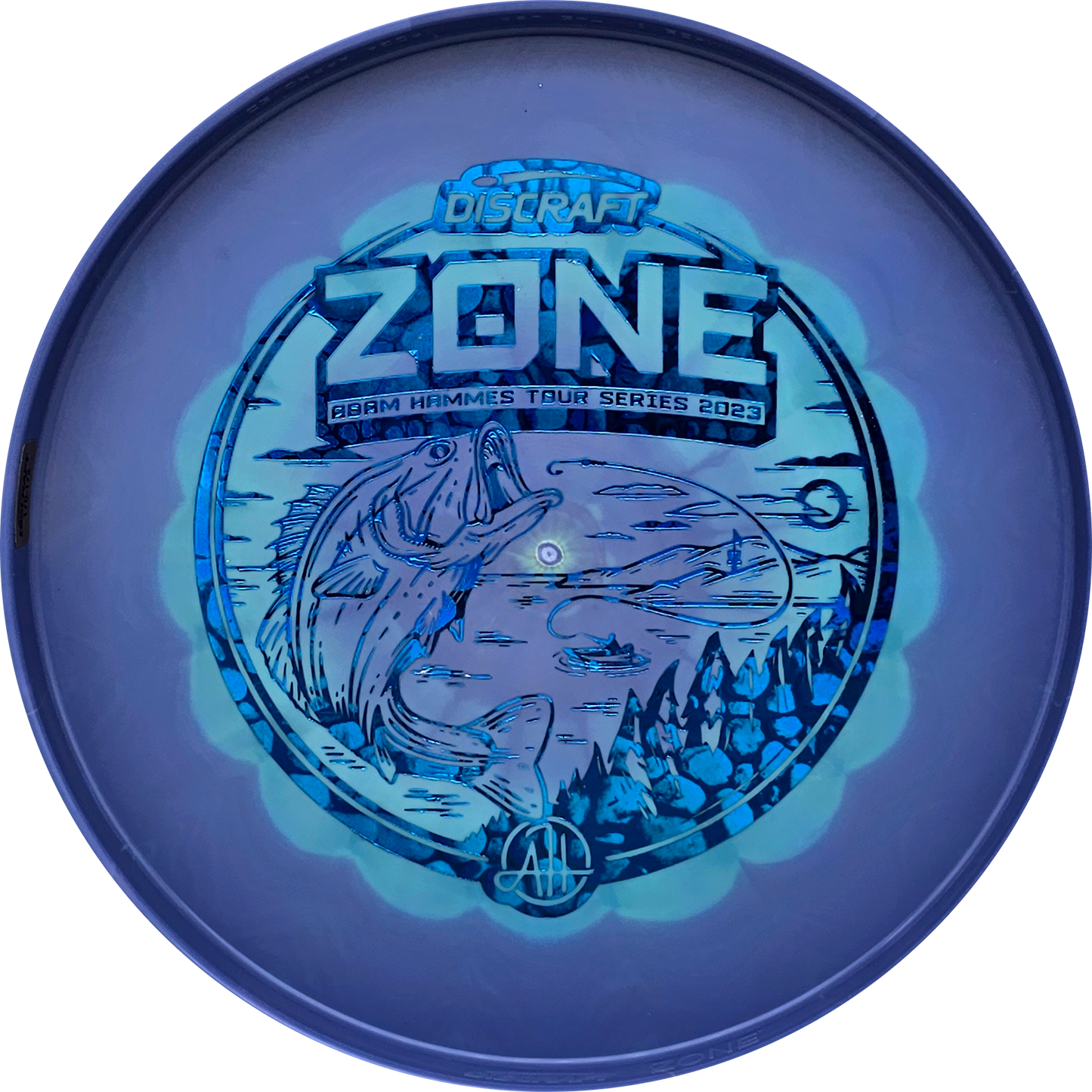 Discraft Bottom Stamp Zone - Adam Hammes Tour Series 2023 - KJ Disc