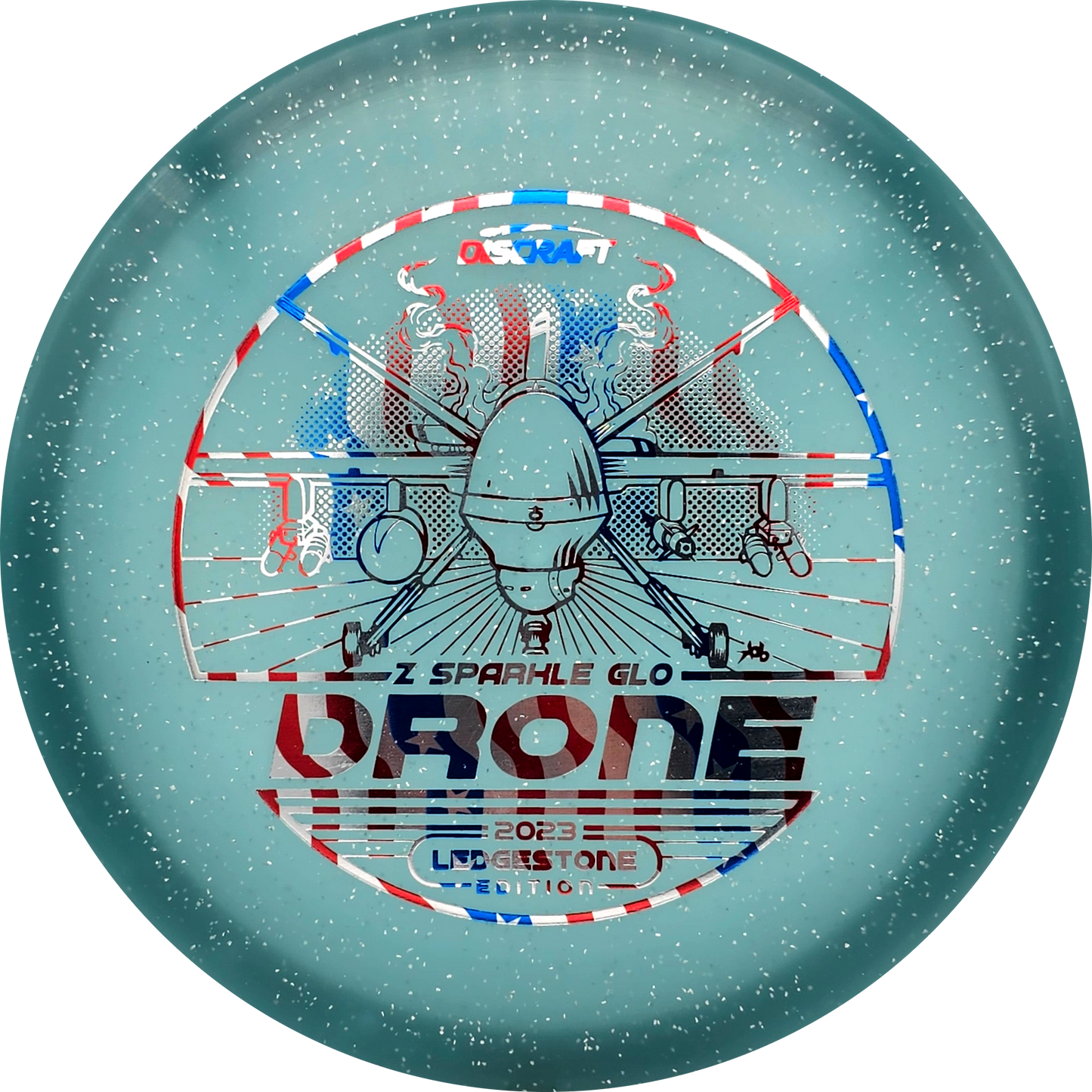 Discraft Z Sparkle Glo Drone - Ledgestone 2023 - KJ Disc