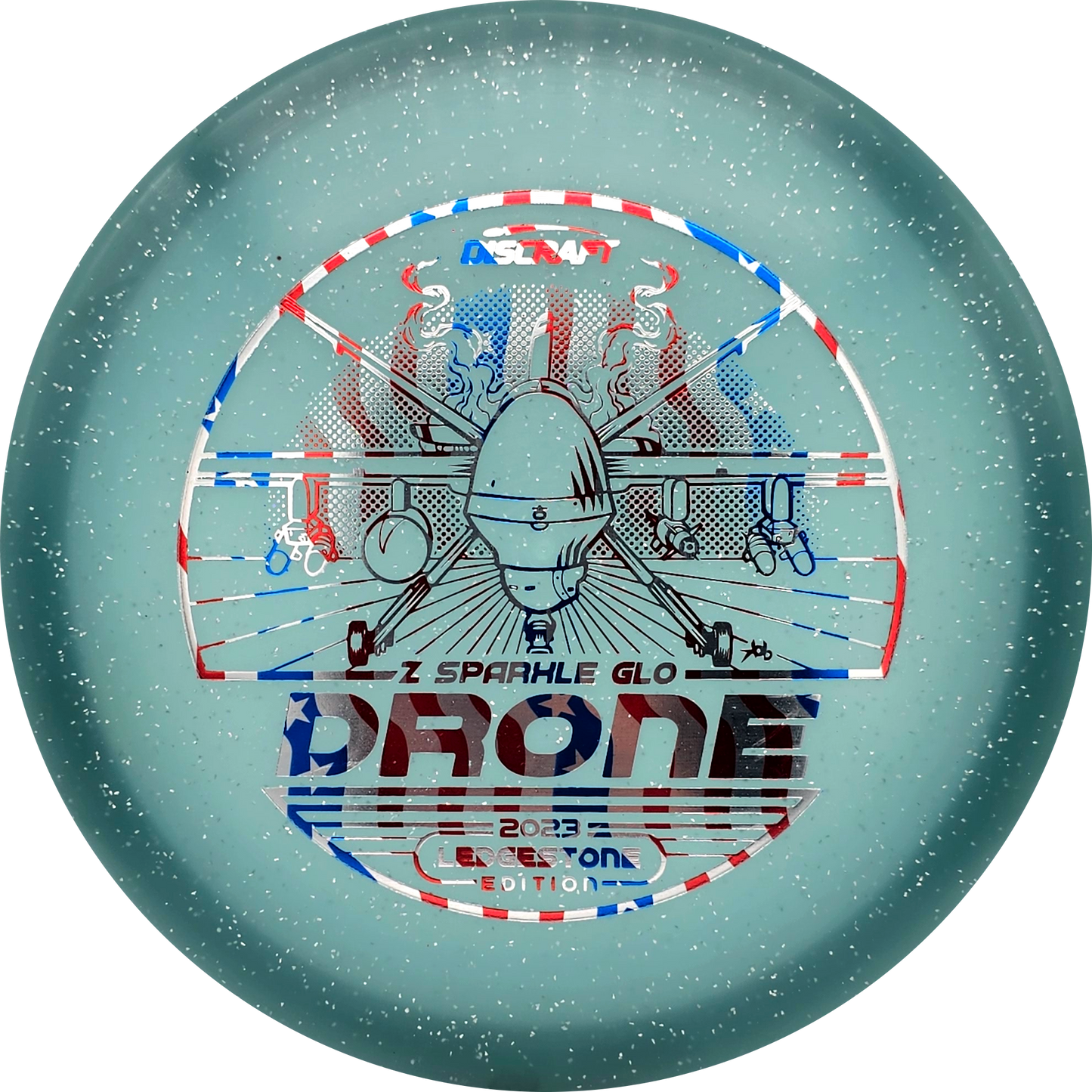 Discraft Z Sparkle Glo Drone - Ledgestone 2023 - KJ Disc