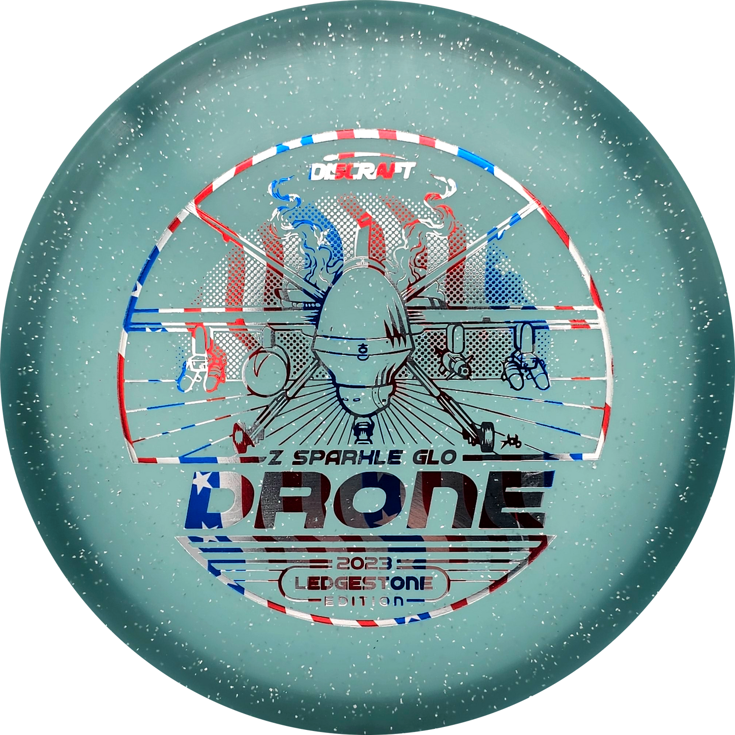 Discraft Z Sparkle Glo Drone - Ledgestone 2023 - KJ Disc