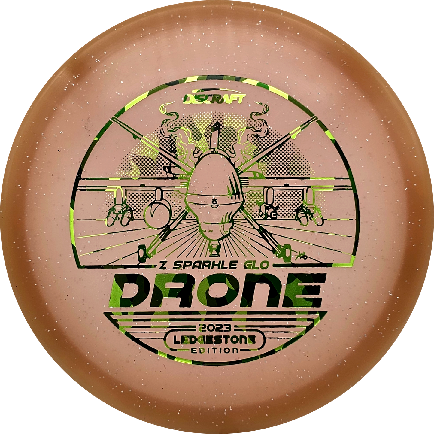 Discraft Z Sparkle Glo Drone - Ledgestone 2023 - KJ Disc