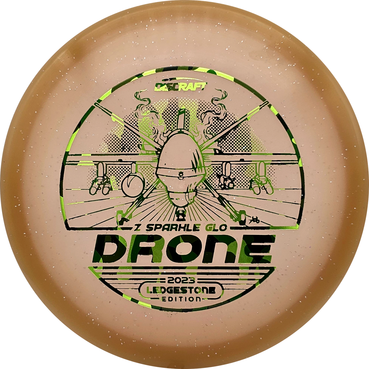 Discraft Z Sparkle Glo Drone - Ledgestone 2023 - KJ Disc