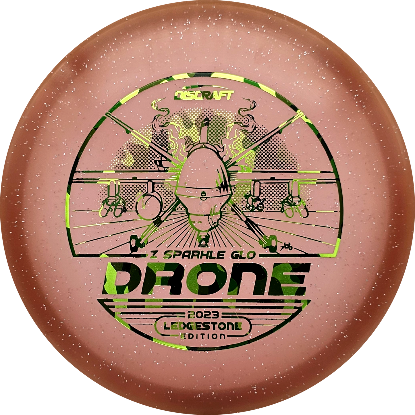 Discraft Z Sparkle Glo Drone - Ledgestone 2023 - KJ Disc