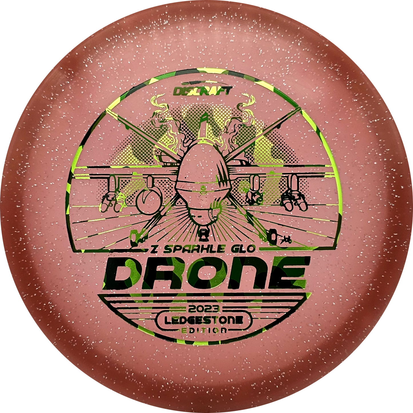 Discraft Z Sparkle Glo Drone - Ledgestone 2023 - KJ Disc