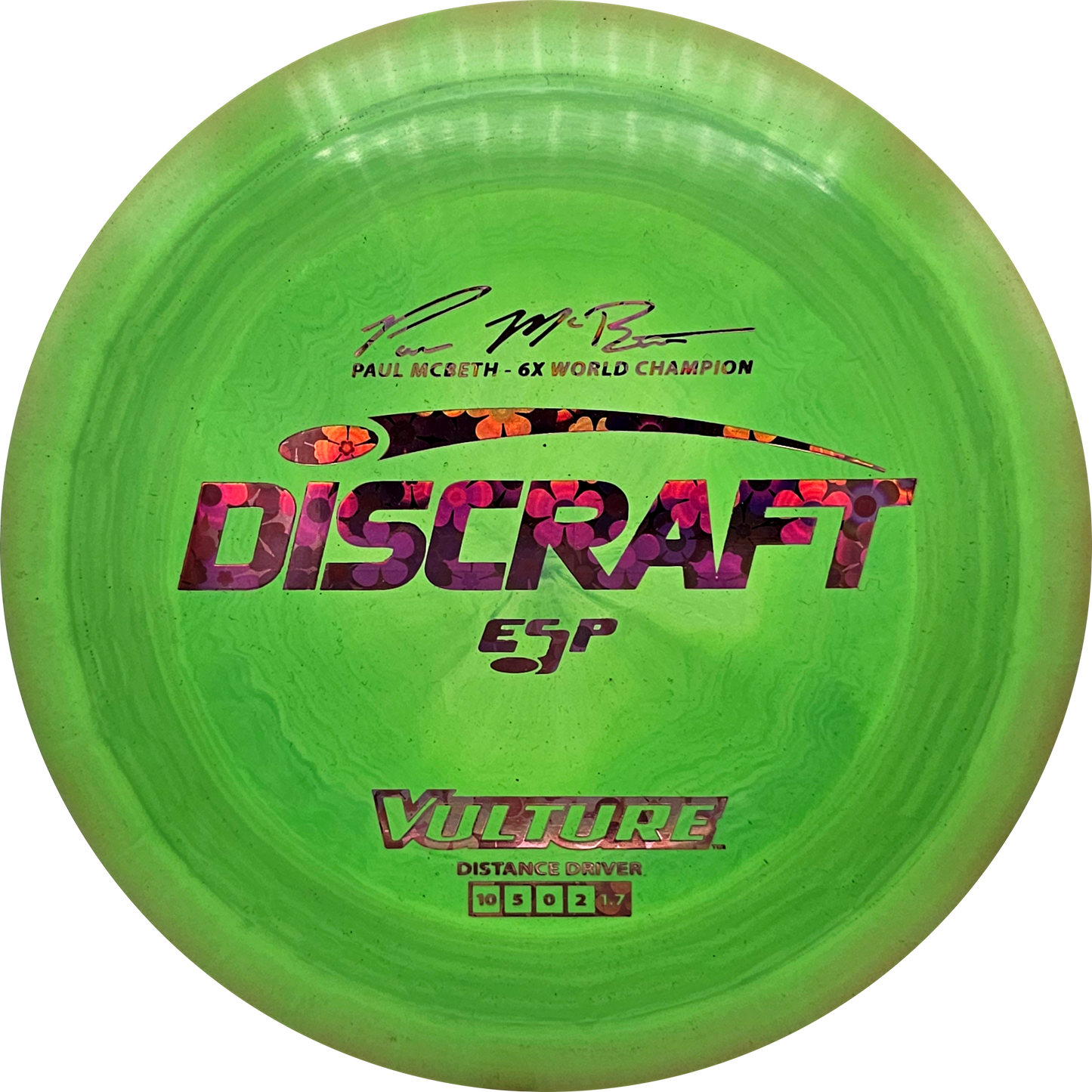 Discraft ESP Vulture - Paul McBeth 6X Signature Series