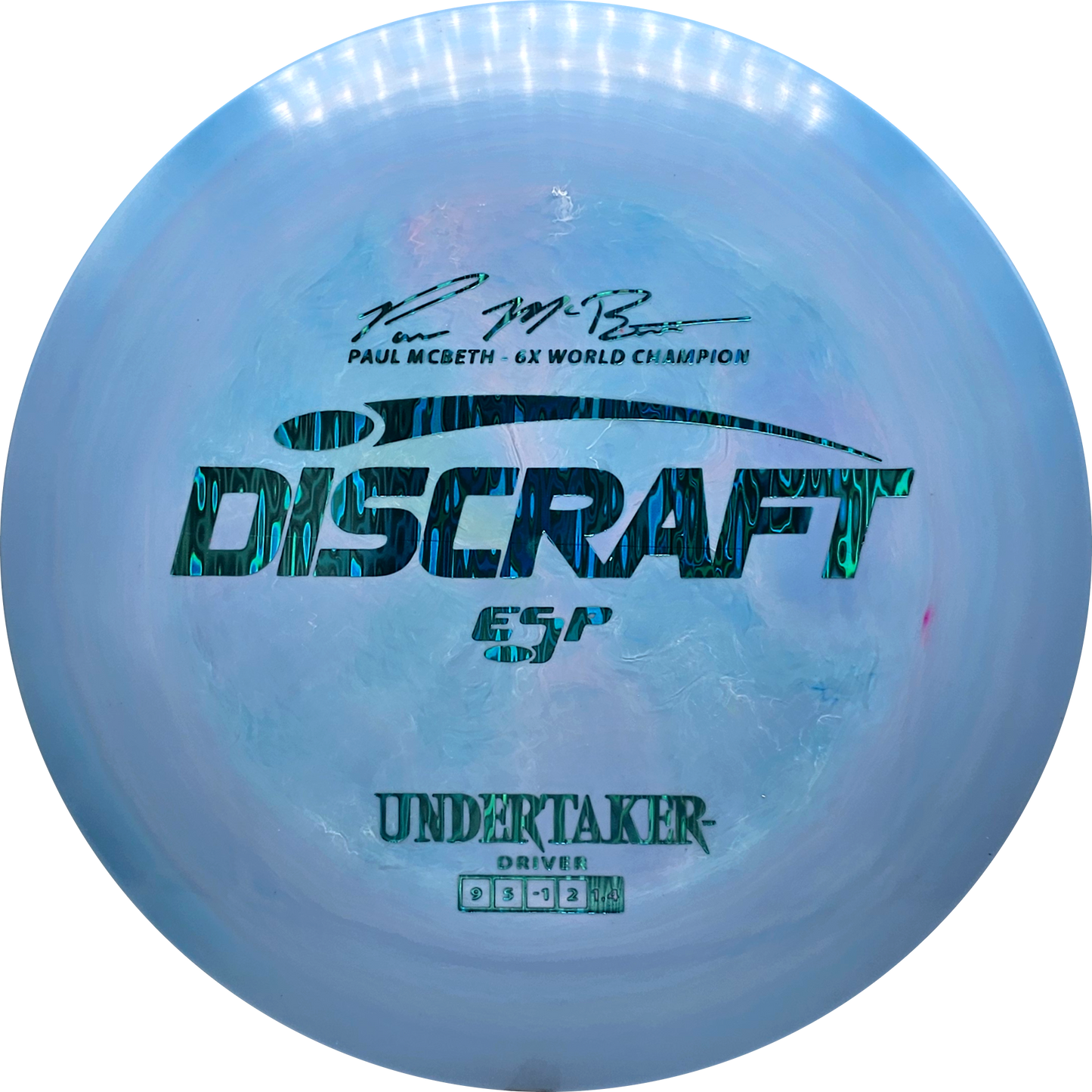 Discraft ESP Undertaker - Paul McBeth 6X Signature Series