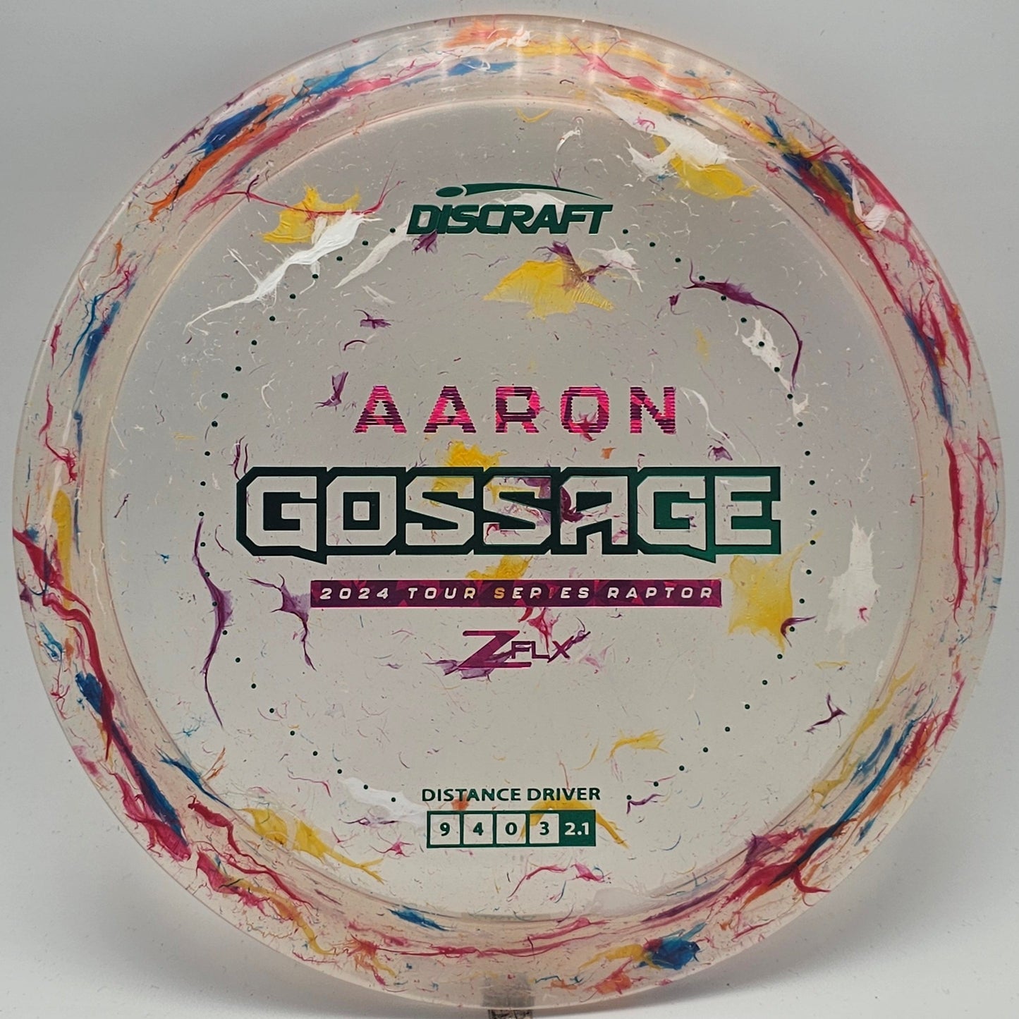 Discraft Aaron Gossage Raptor -  Tour Series 2024