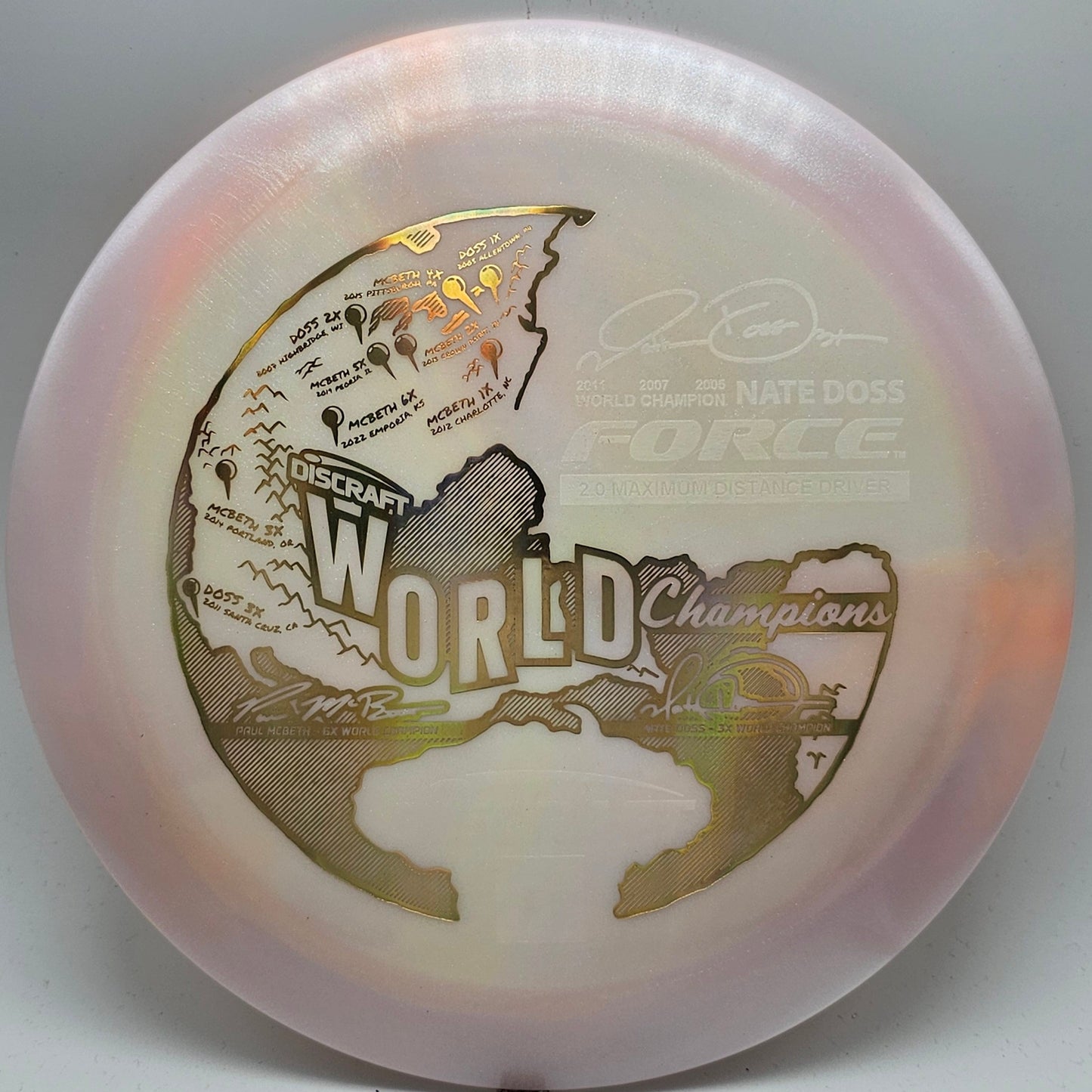 Discraft ESP Swirl Force - Paul McBeth & Nate Doss