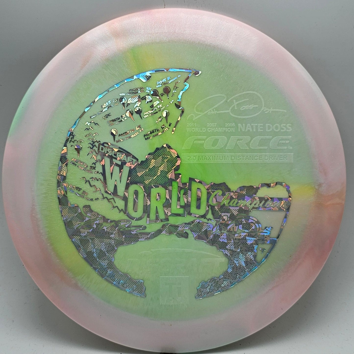 Discraft ESP Swirl Force - Paul McBeth & Nate Doss