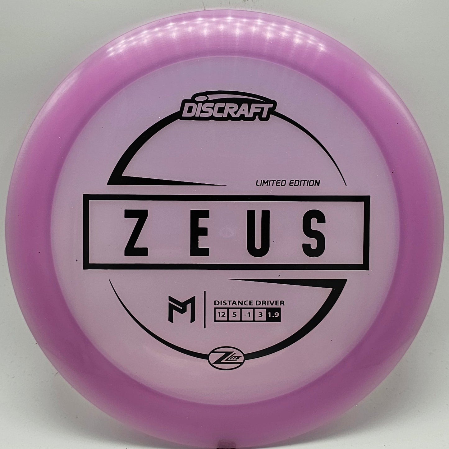 Discraft Limited Edition Z Lite Zeus - Paul McBeth