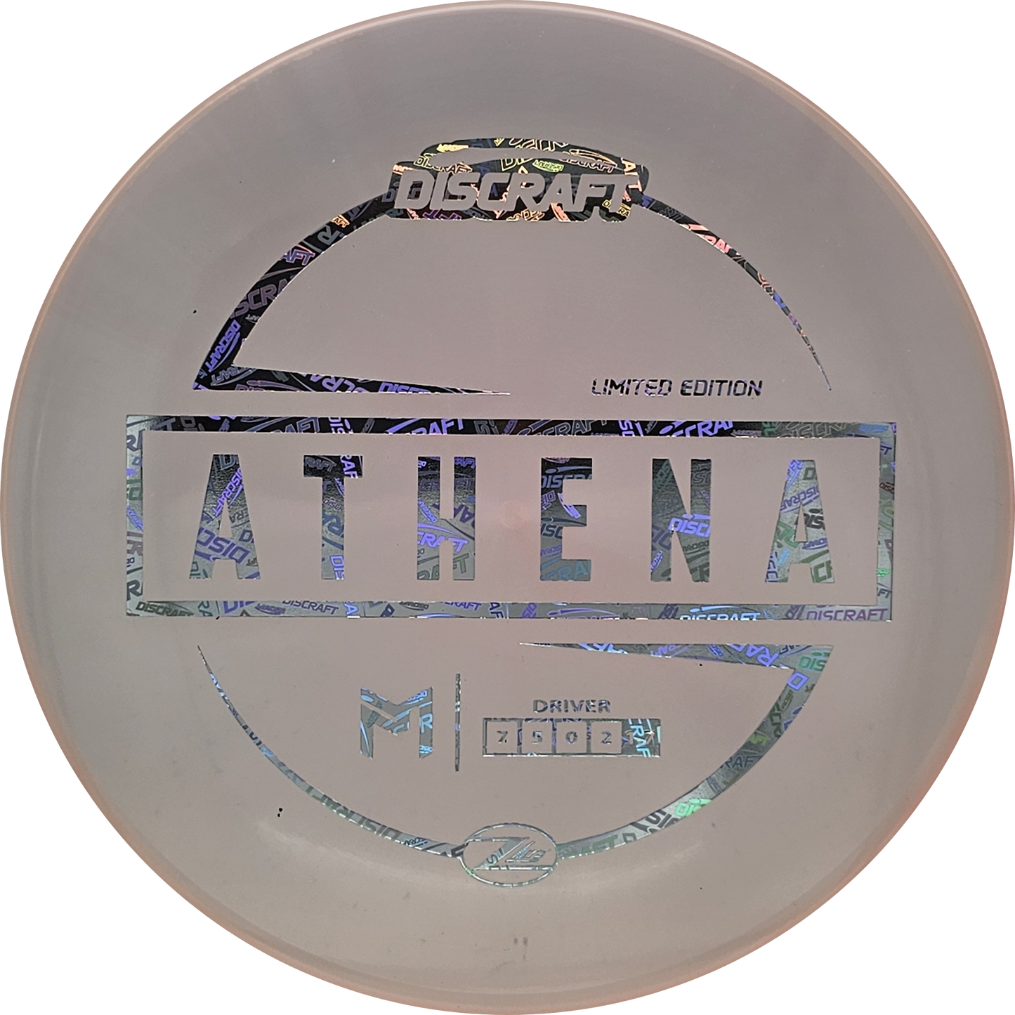 Discraft Limited Edition Z Lite Athena - Paul McBeth