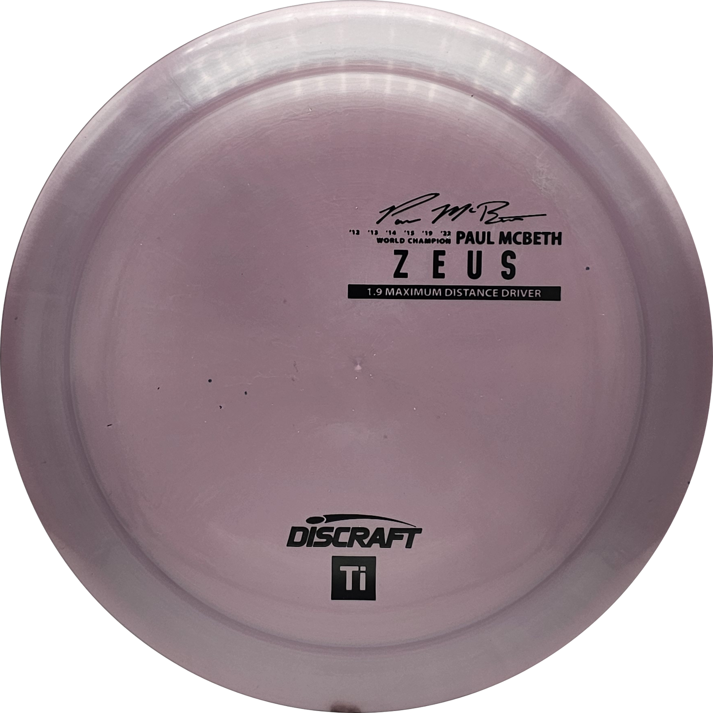 Discraft Titanium Ti Zeus - Paul McBeth