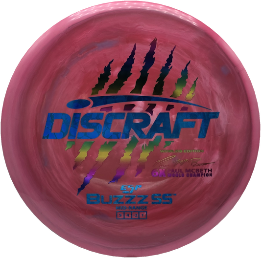 Discraft Worlds 6-Claw ESP Buzzz SS - Paul McBeth