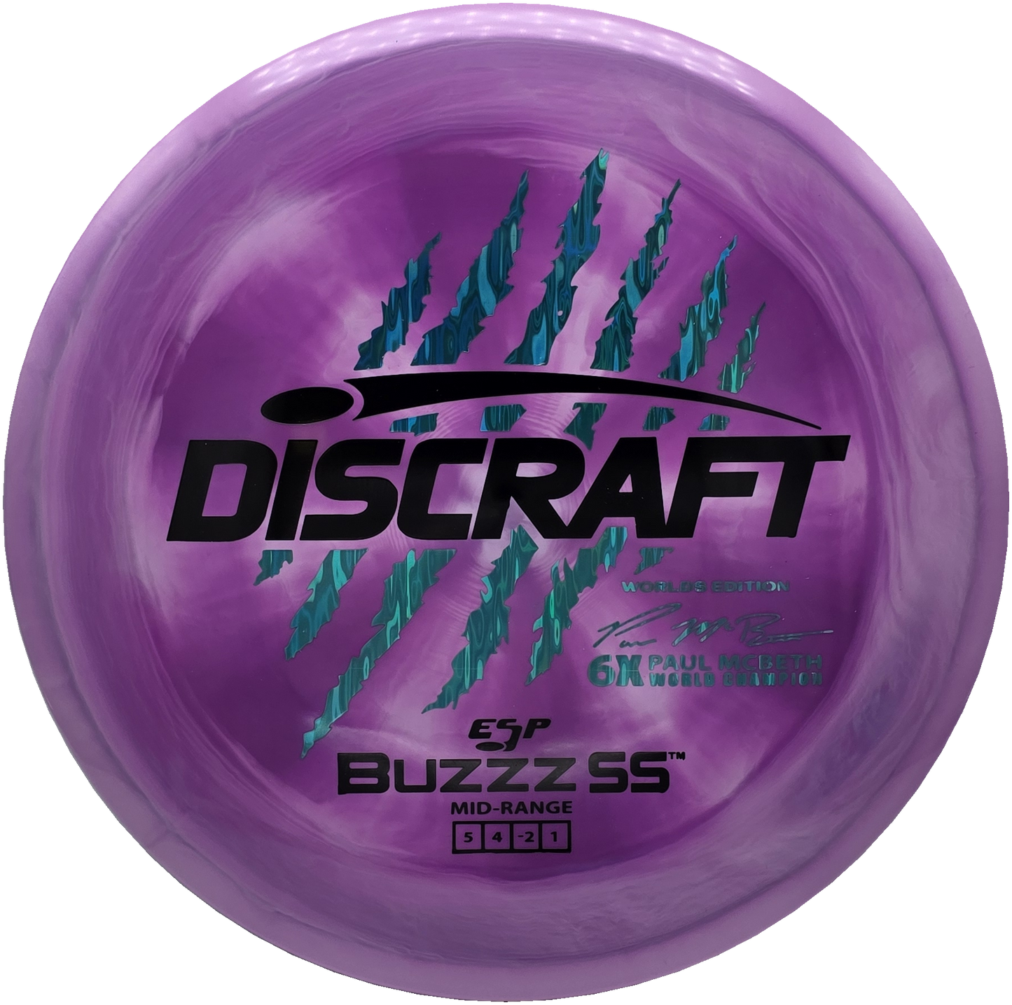 Discraft Worlds 6-Claw ESP Buzzz SS - Paul McBeth