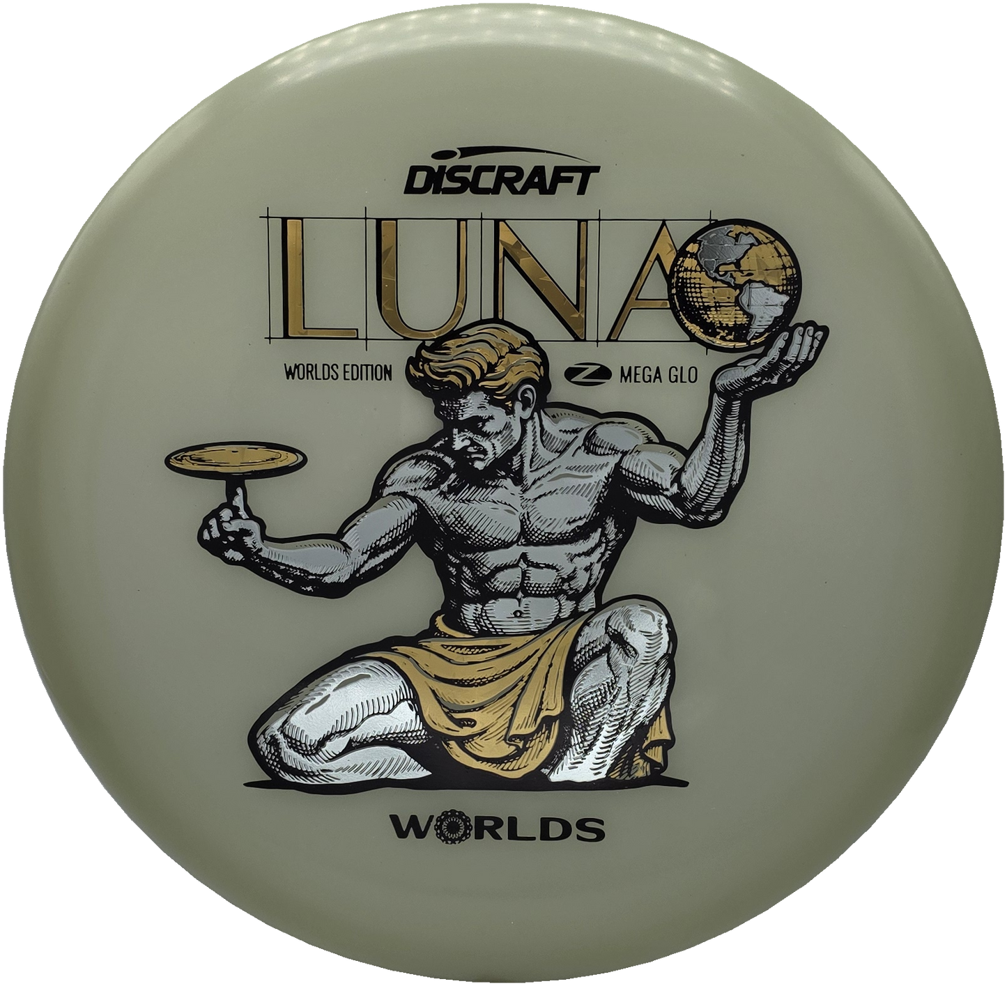 Discraft Z Luna Mega Glo - Worlds Edition 2026
