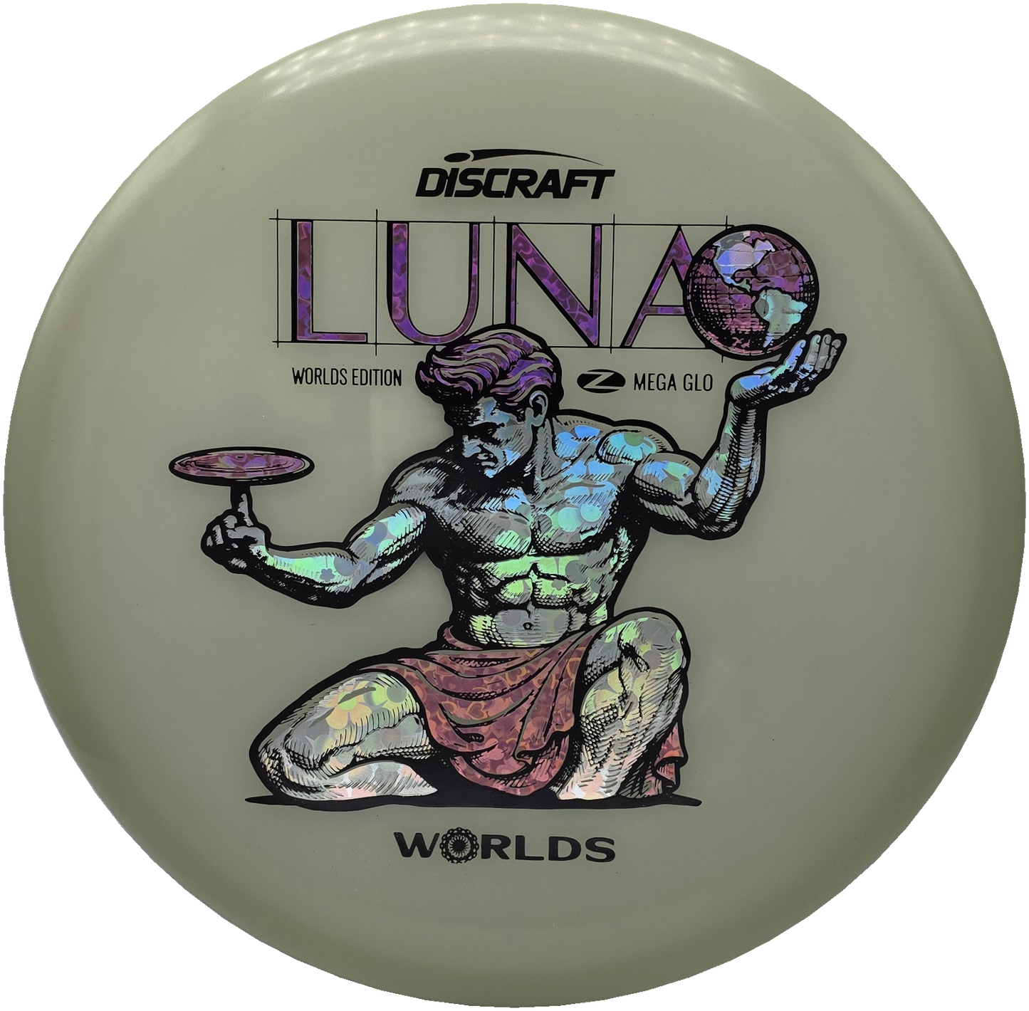 Discraft Z Luna Mega Glo - Worlds Edition 2026