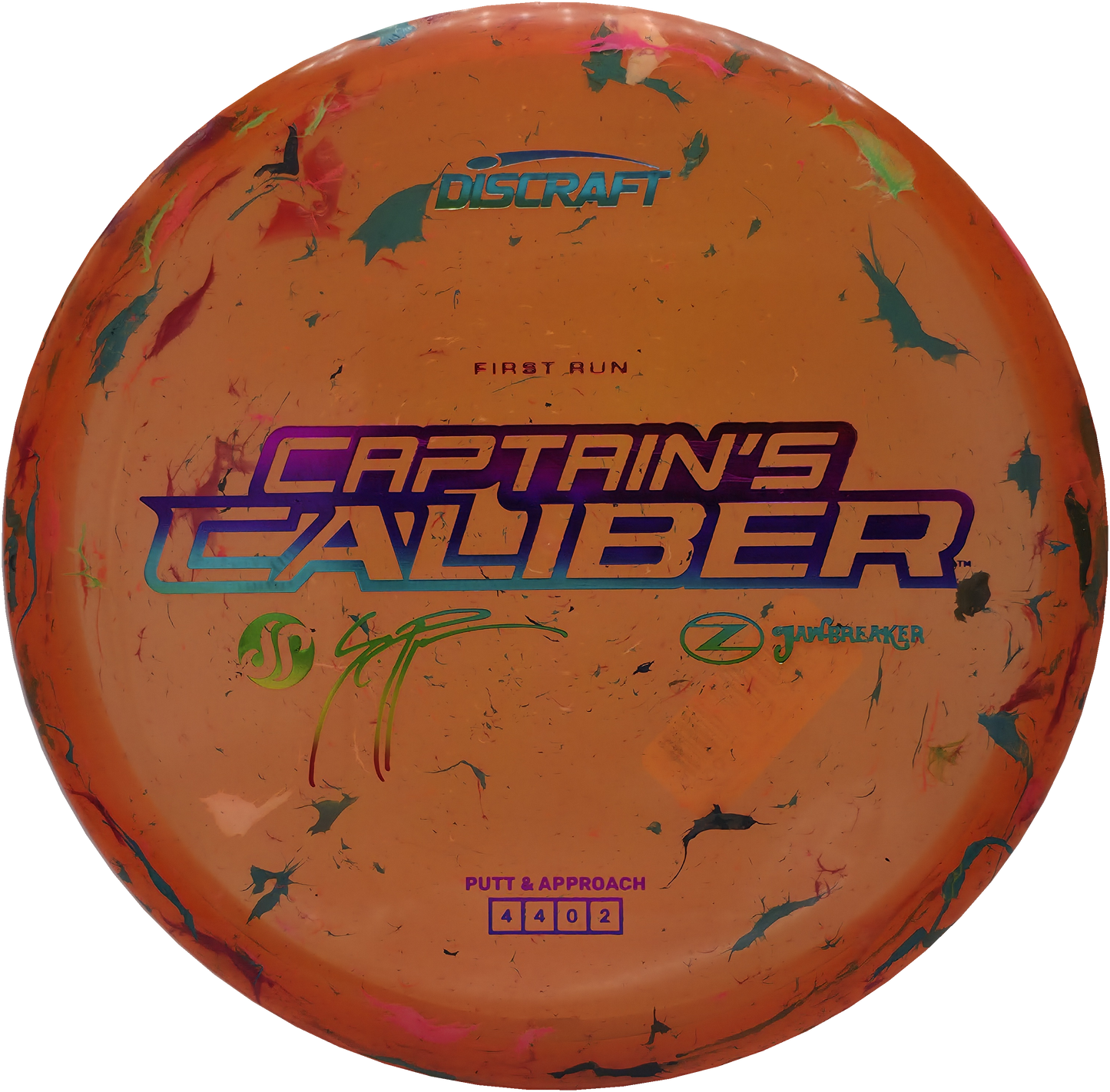 Discraft Z Jawbreaker 2026 First Run Captain's Caliber - Seppo Paju