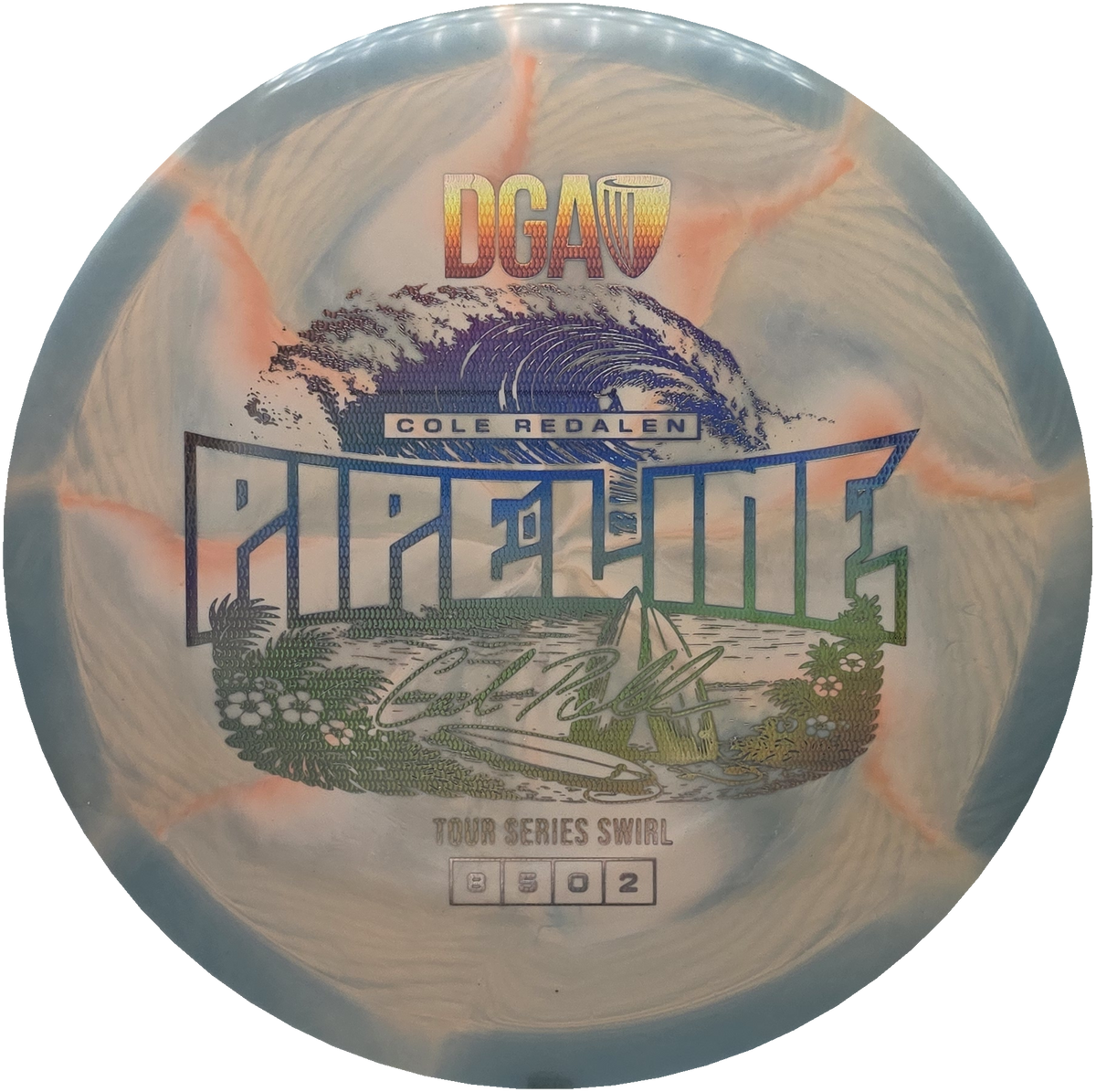 DGA Tour Series Swirl 2026 Pipeline - Cole Redalen