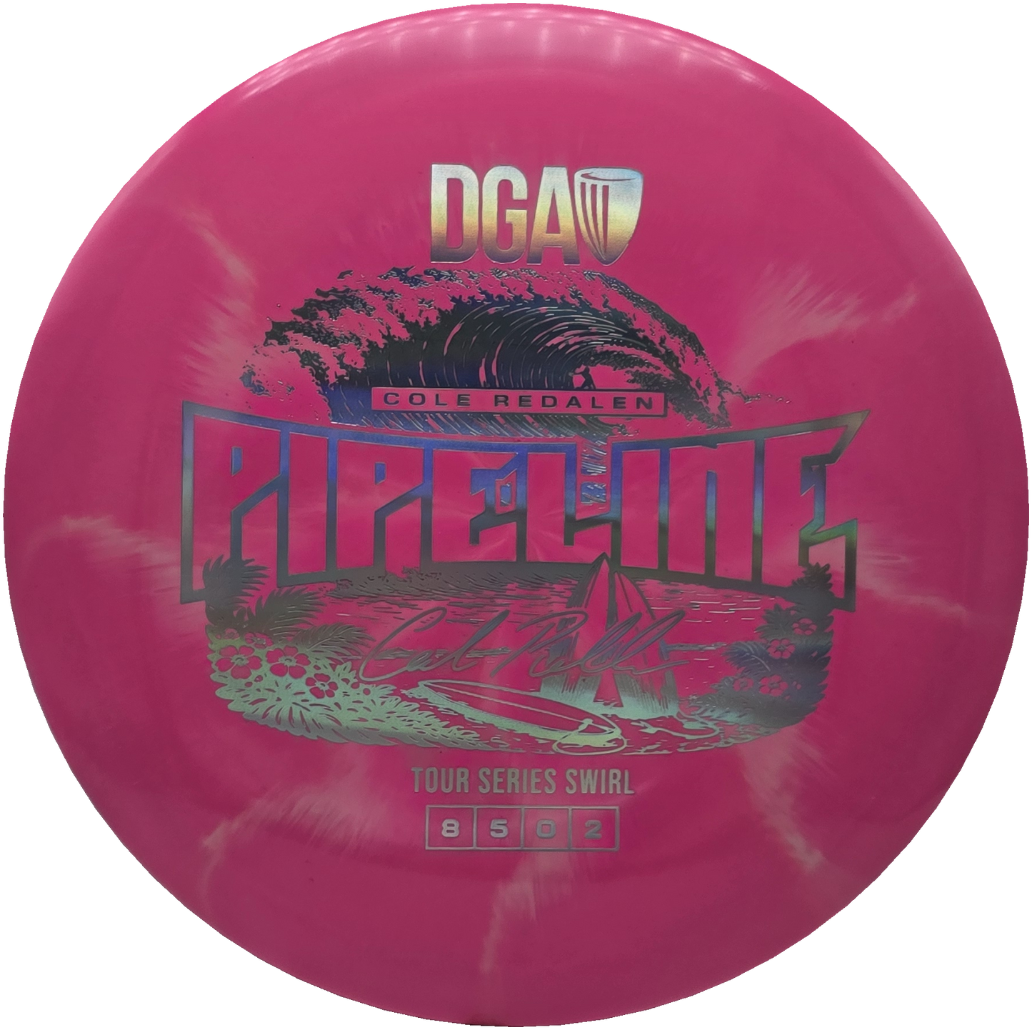 DGA Tour Series Swirl 2026 Pipeline - Cole Redalen
