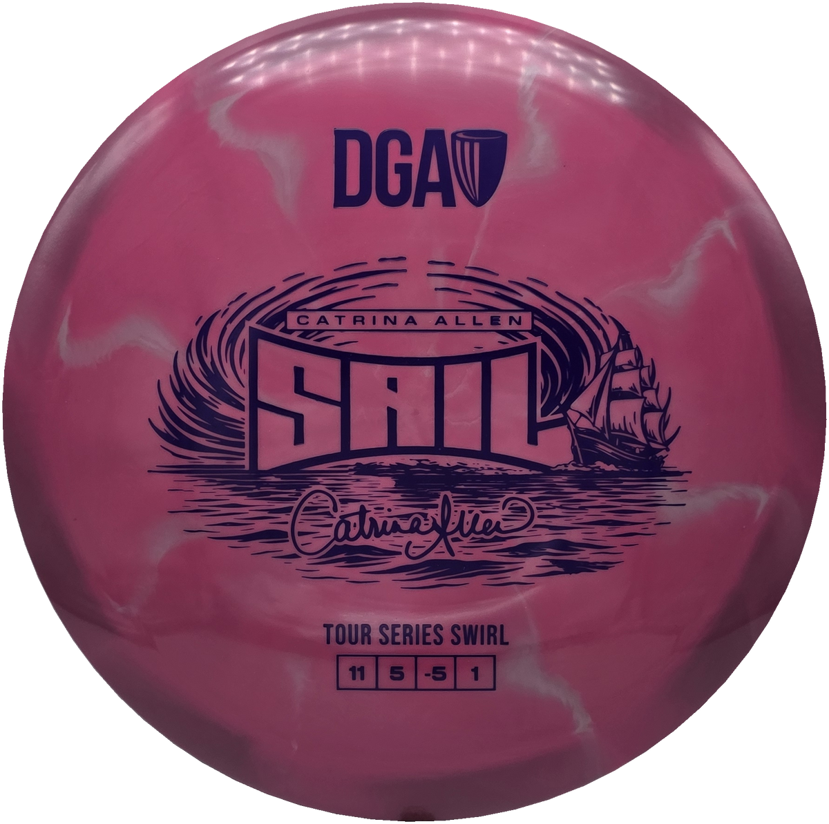 DGA Tour Series Swirl 2026 Sail - Catrina Allen