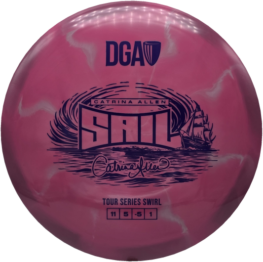 DGA Tour Series Swirl 2026 Sail - Catrina Allen