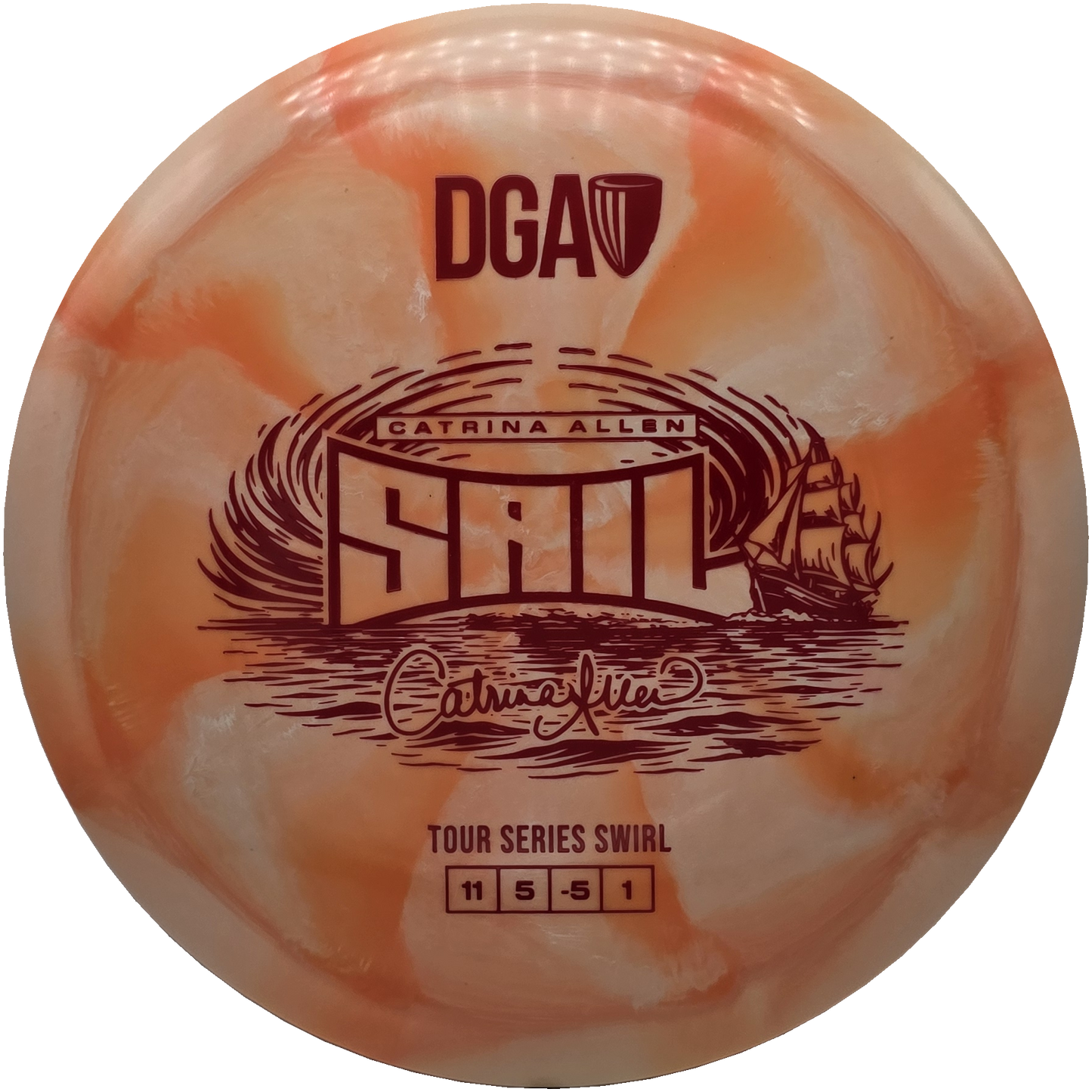 DGA Tour Series Swirl 2026 Sail - Catrina Allen
