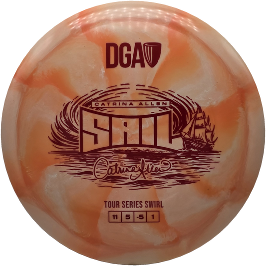 DGA Tour Series Swirl 2026 Sail - Catrina Allen