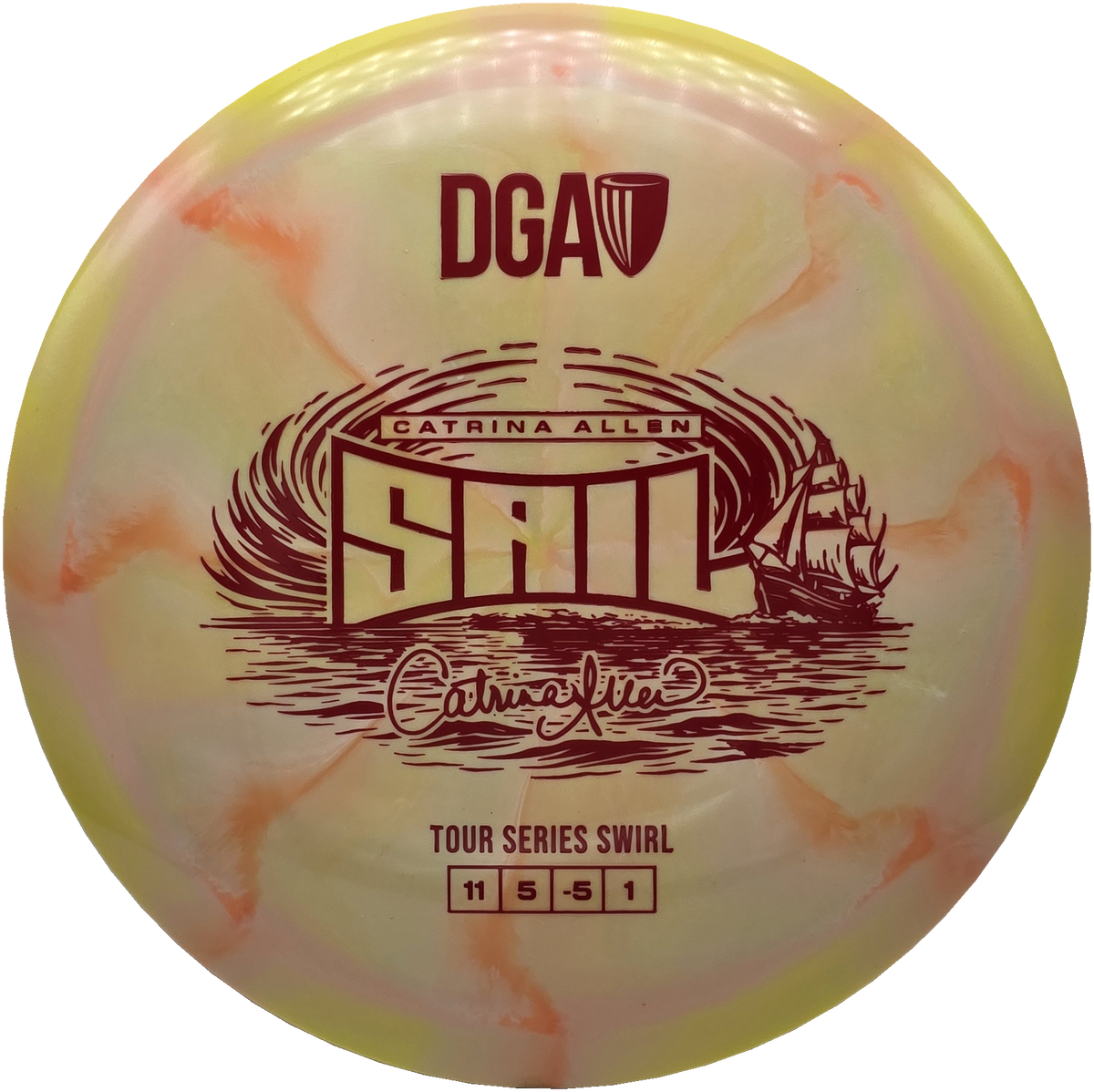 DGA Tour Series Swirl 2026 Sail - Catrina Allen