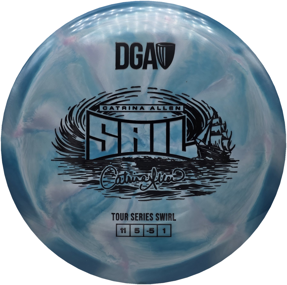 DGA Tour Series Swirl 2026 Sail - Catrina Allen