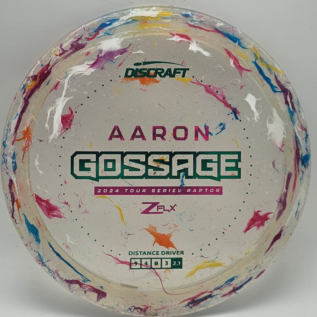 Discraft Aaron Gossage Raptor -  Tour Series 2024 - KJ Disc