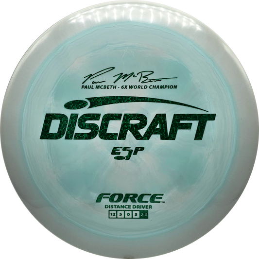 Discraft ESP Force - Paul McBeth 6X Signature Series - KJ Disc
