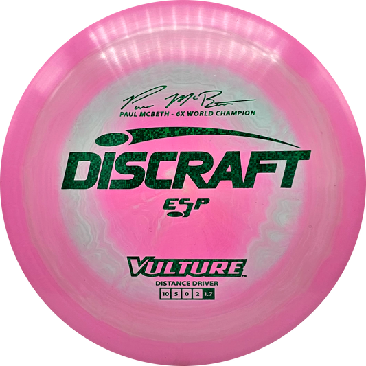 Discraft ESP Vulture - Paul McBeth 6X Signature Series - KJ Disc