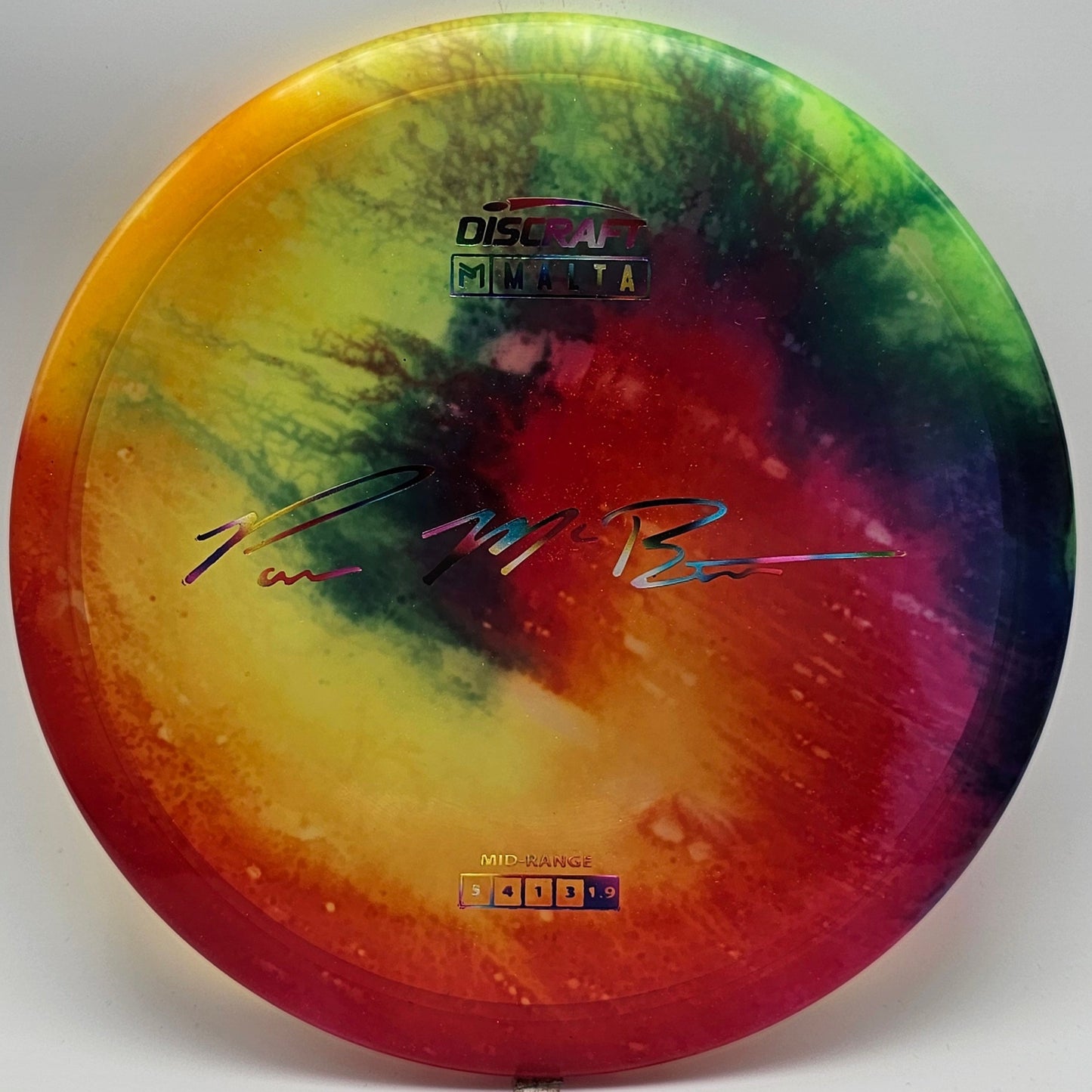 Discraft Fly Dye Z Malta - Paul McBeth - KJ Disc