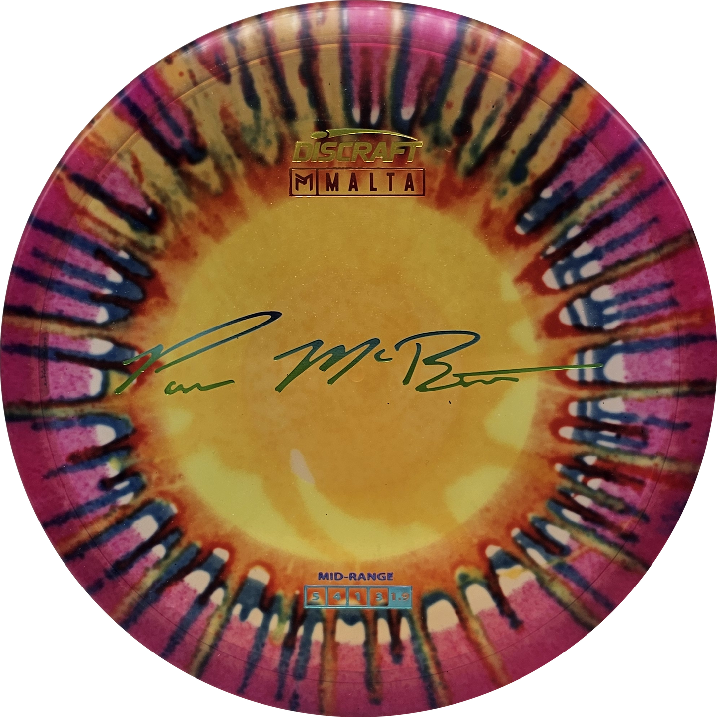 Discraft Fly Dye Z Malta - Paul McBeth - KJ Disc
