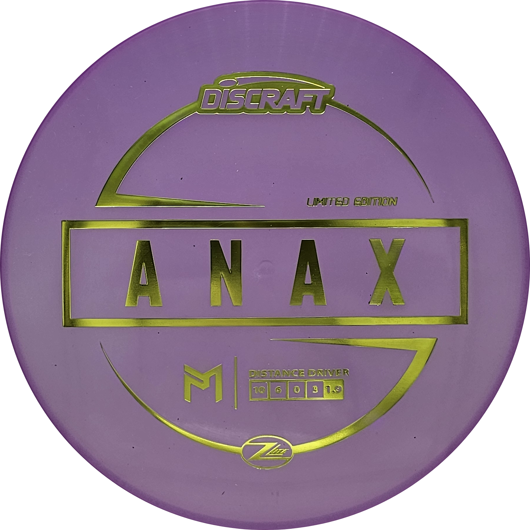 Discraft Limited Edition Z Lite Anax - Paul McBeth - KJ Disc