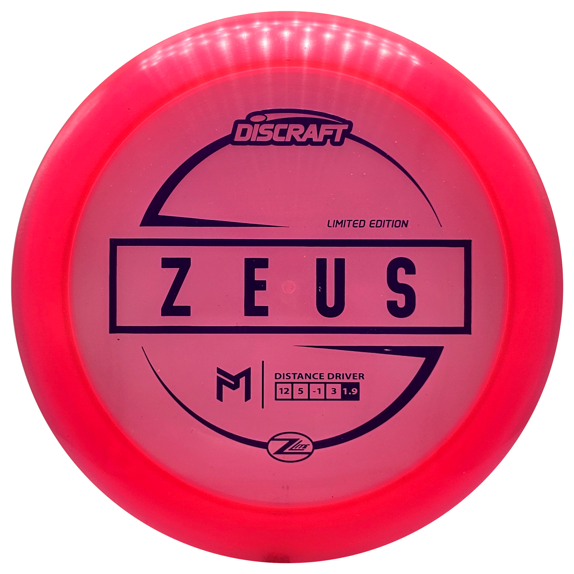 Discraft Limited Edition Z Lite Zeus - Paul McBeth - KJ Disc