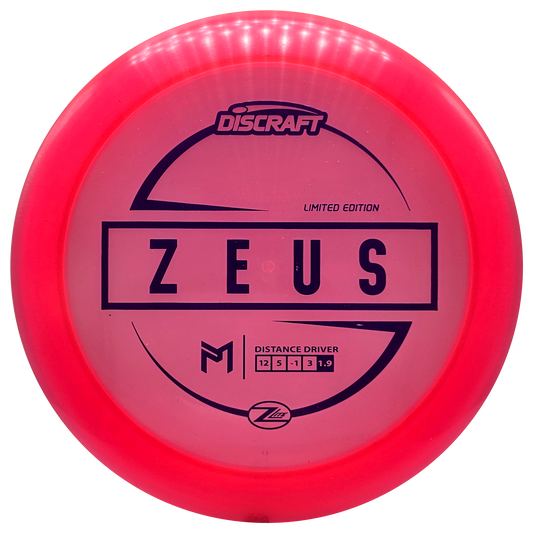 Discraft Limited Edition Z Lite Zeus - Paul McBeth - KJ Disc