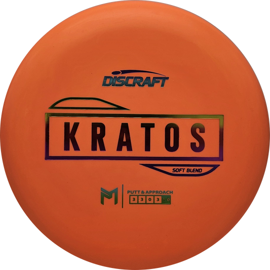 Discraft Putter Line Soft Kratos - Paul McBeth - KJ Disc