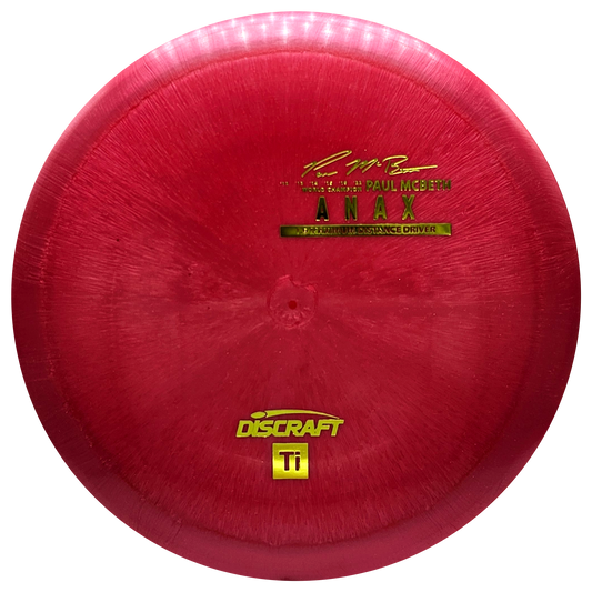 Discraft Titanium Ti Anax - Paul McBeth - KJ Disc