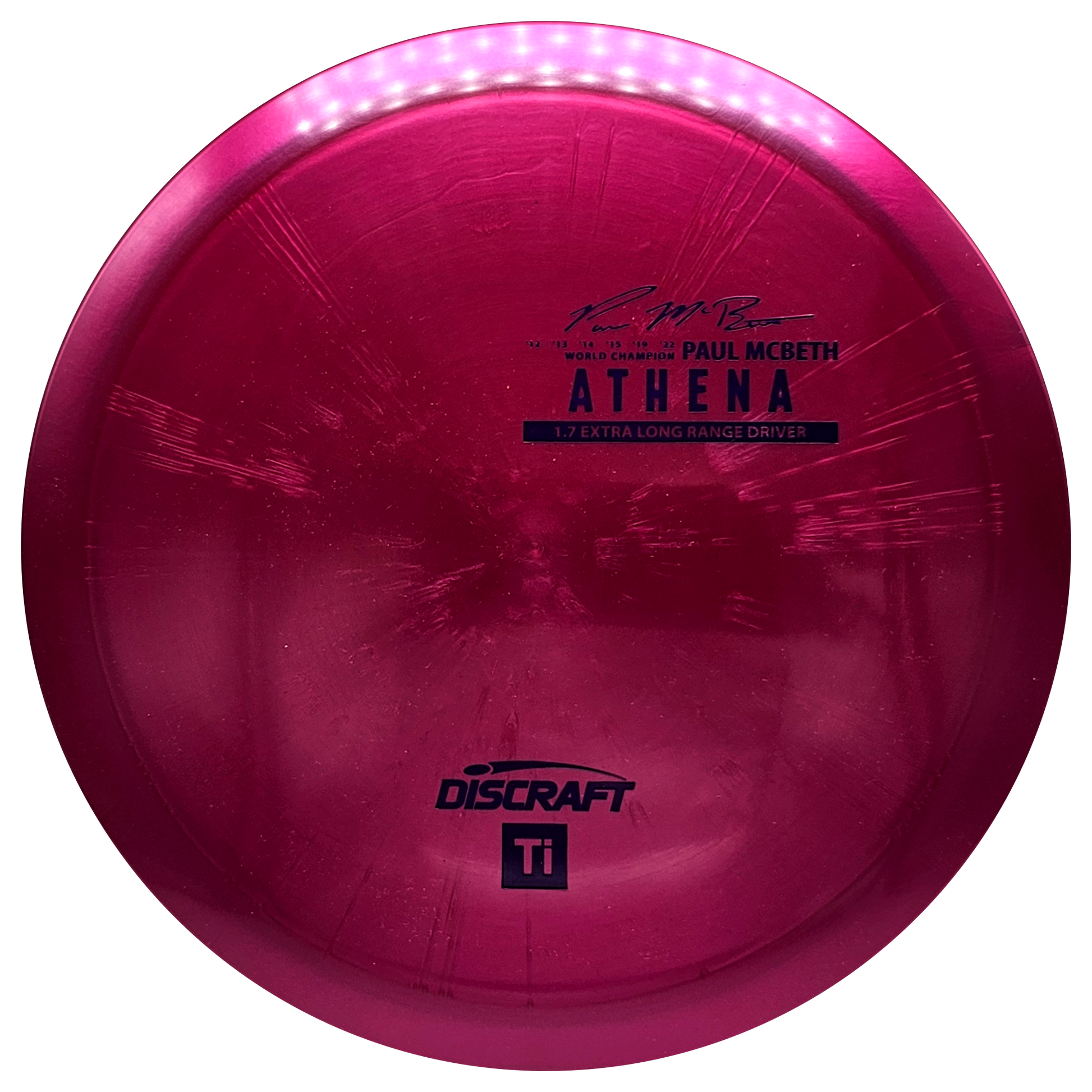 Discraft Titanium Ti Athena - Paul McBeth - KJ Disc