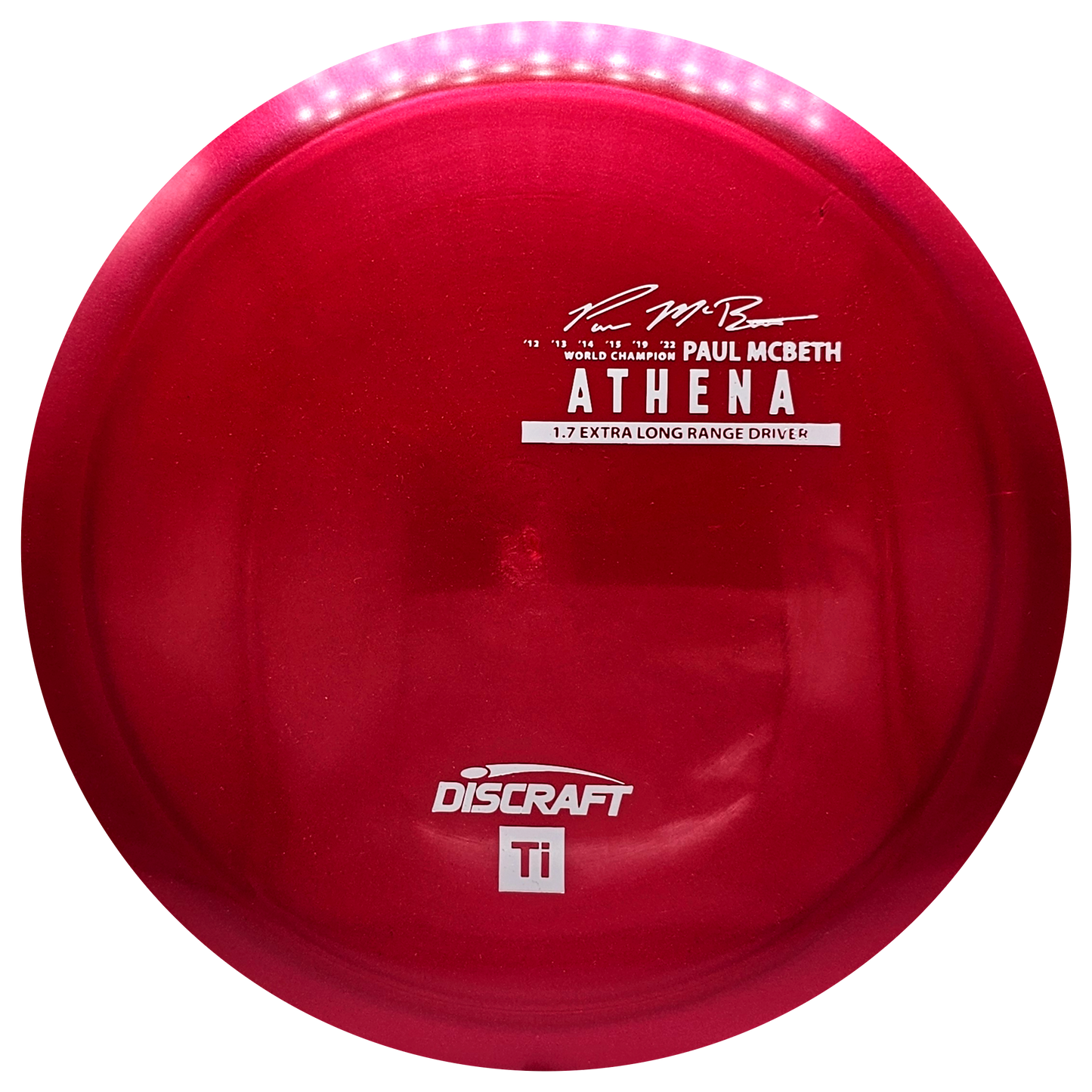 Discraft Titanium Ti Athena - Paul McBeth - KJ Disc