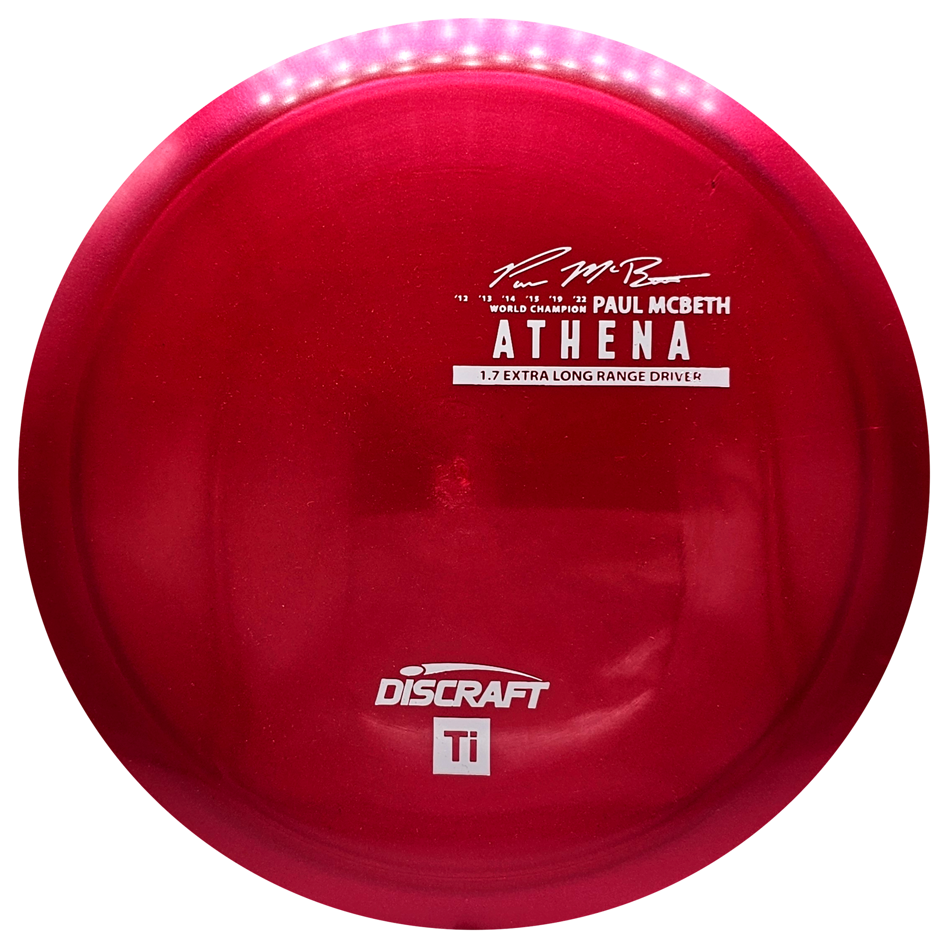 Discraft Titanium Ti Athena - Paul McBeth - KJ Disc