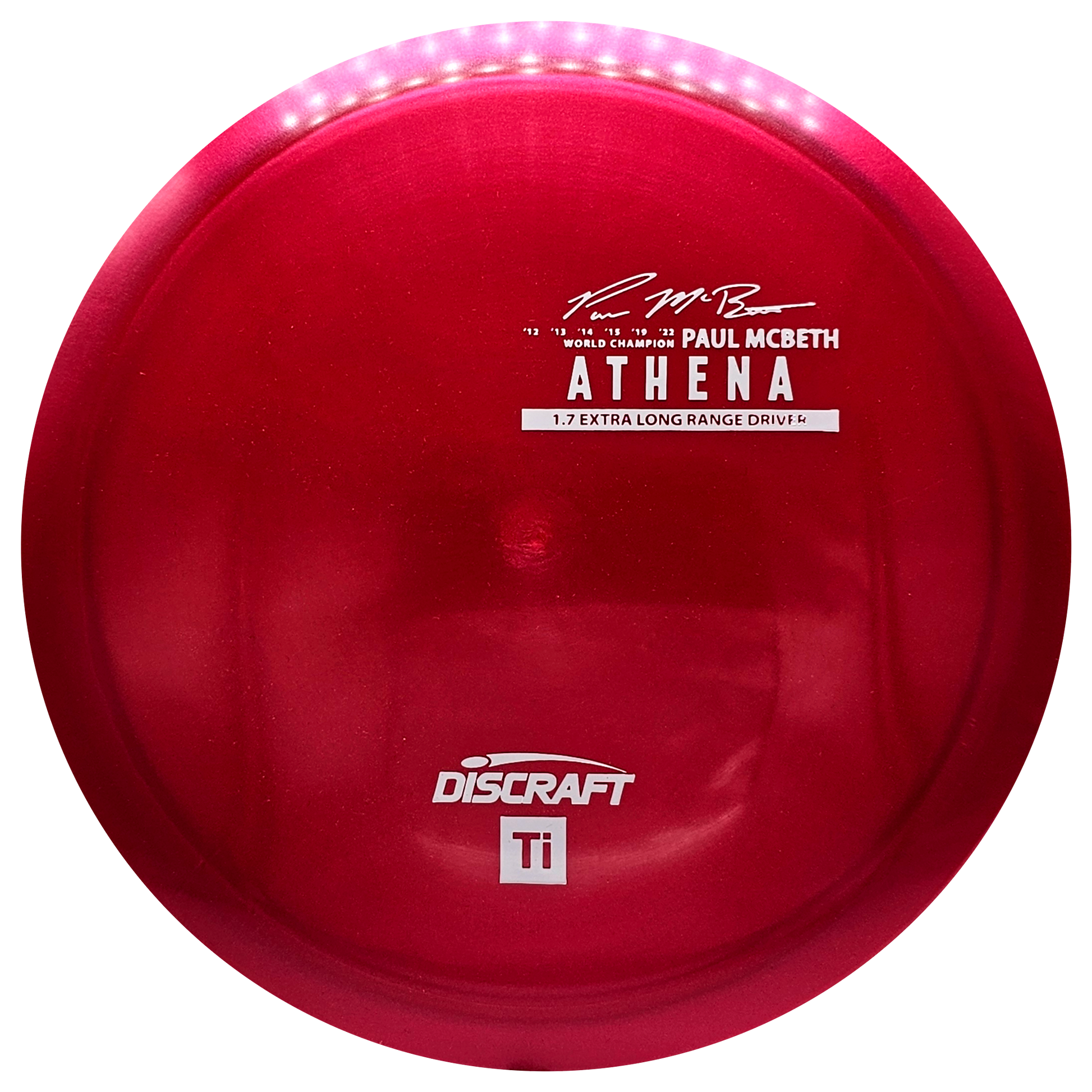 Discraft Titanium Ti Athena - Paul McBeth - KJ Disc